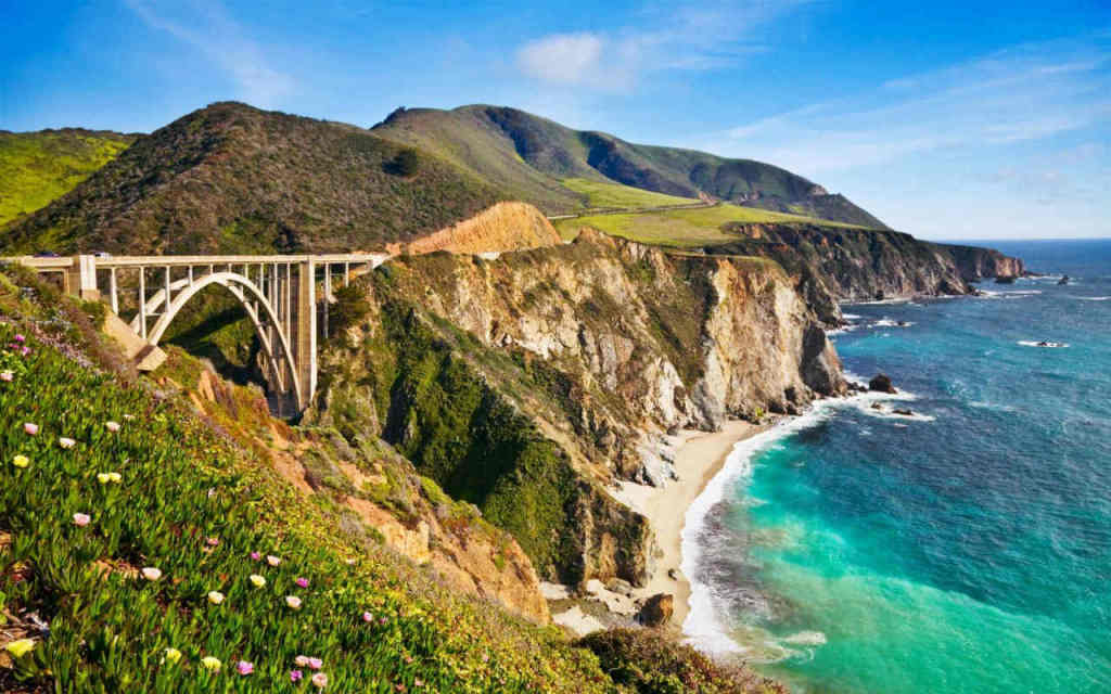 Dünyadan güzel manzara California