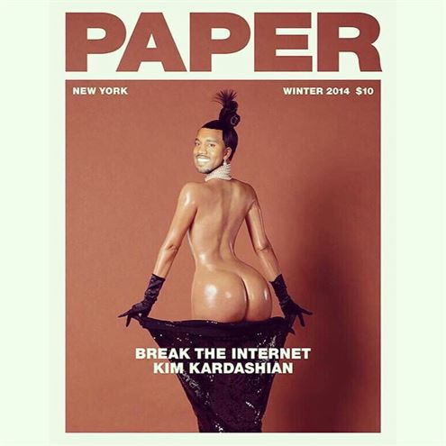 Kim Kardashian Break The Internet