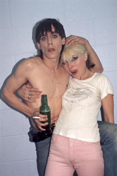Iggy Pop ve Debbie Harry 1977