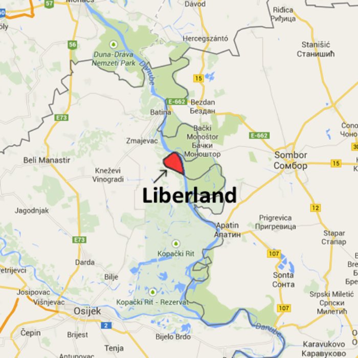Liberland yeri