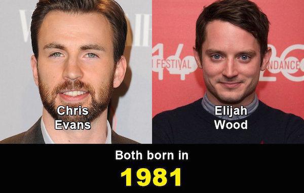 Aynı yaşta olduklarına inanamayacağınız ünlüler 9