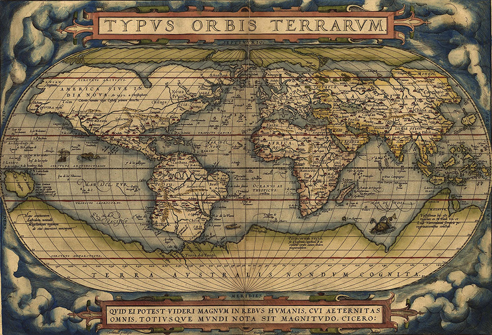 ilk dünya haritası