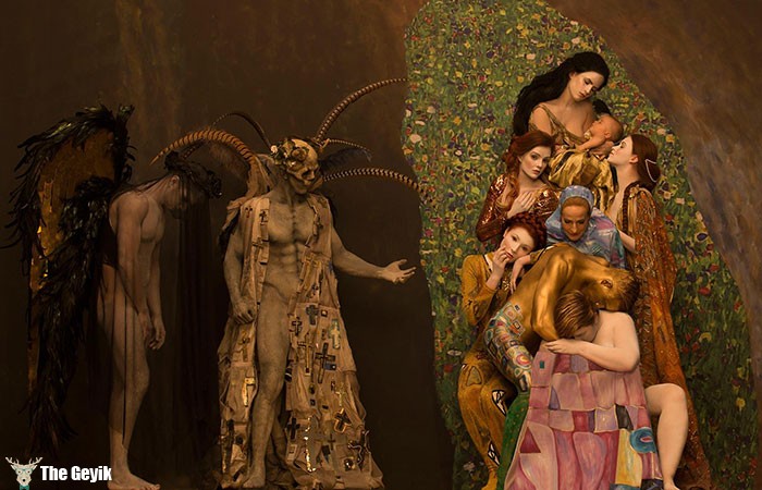 Gustav Klimt'in Erotik Eserleri Canlandı 10