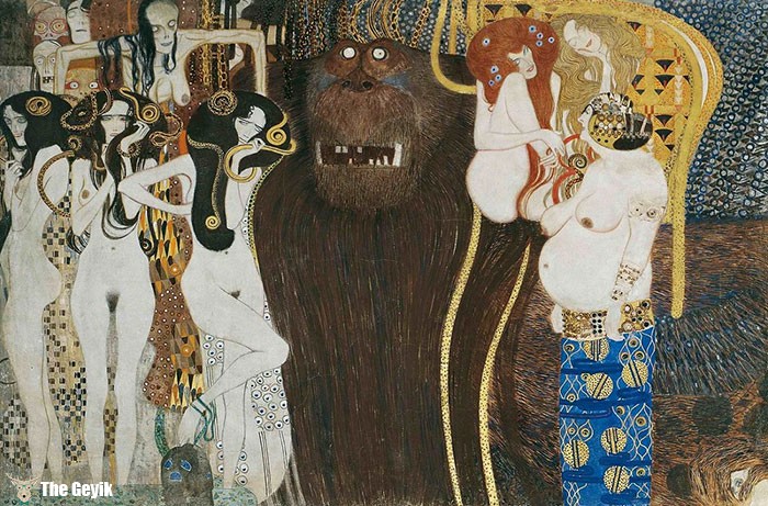 Gustav Klimt'in Erotik Eserleri Canlandı 3