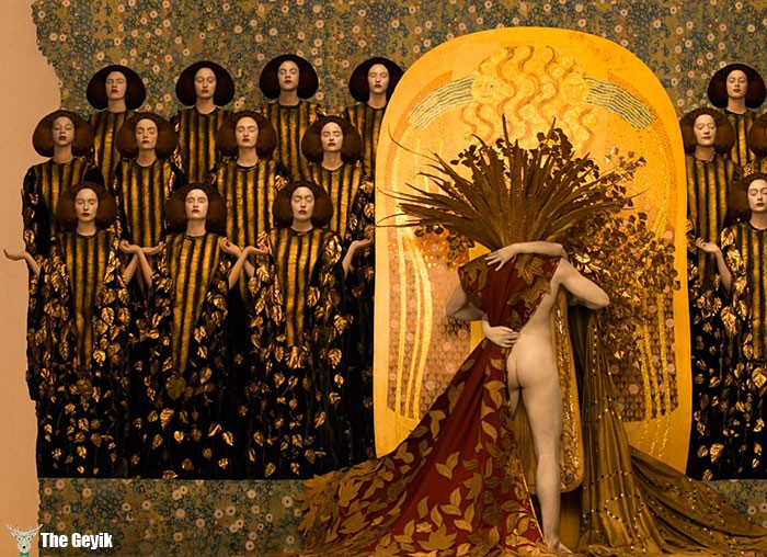 Gustav Klimt'in Erotik Eserleri Canlandı 6
