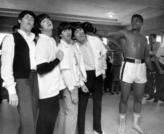 The Beatles - Muhammad Ali 1964.