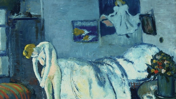 The-Blue-Room-by-Picasso-Reveals-Mysterious-Portrait