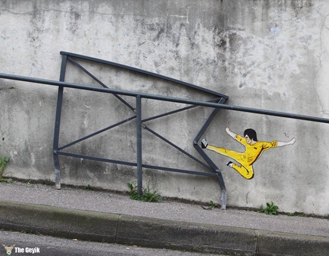 sokak sanatları sokağı canlandırma 13