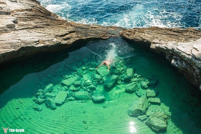 Giola Lagoon Tasoz Yunanistan