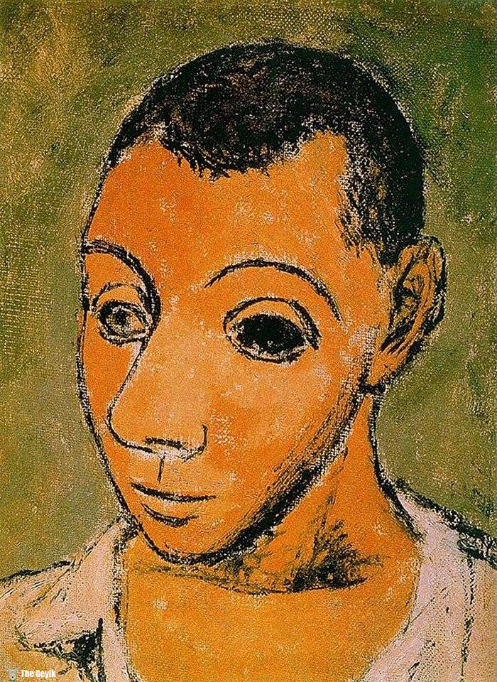 Picasso'nun kendini cizdigi resimler 24