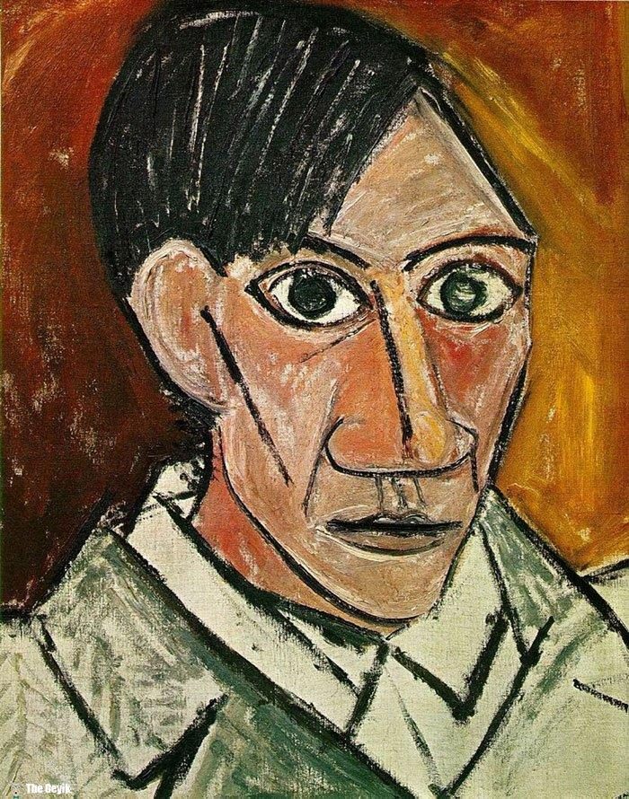 Picasso'nun kendini cizdigi resimler 25