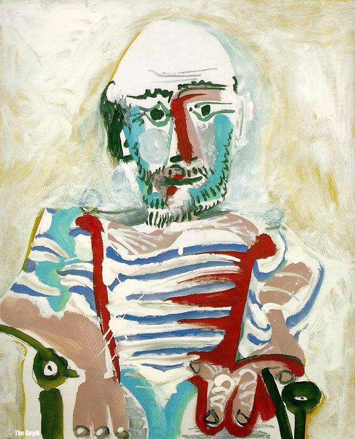 Picasso'nun kendini cizdigi resimler 83
