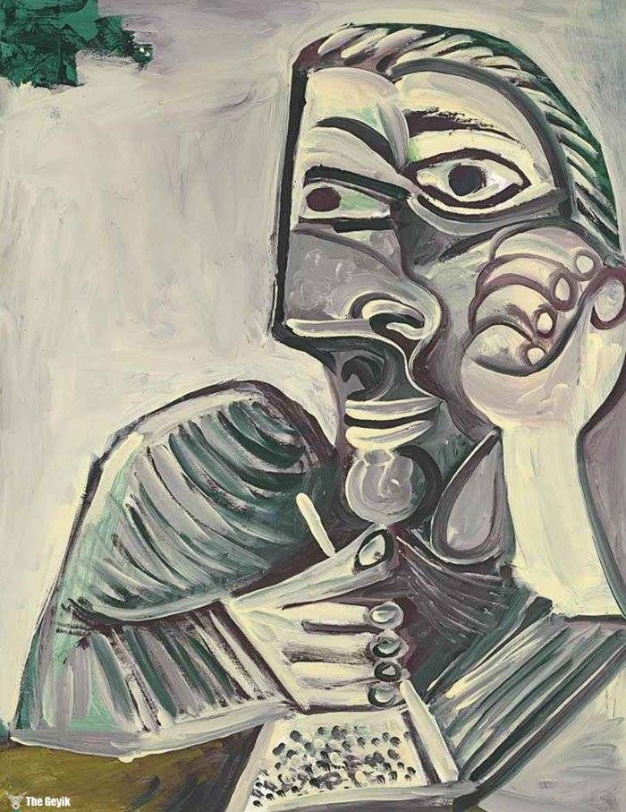 Picasso'nun kendini cizdigi resimler 89